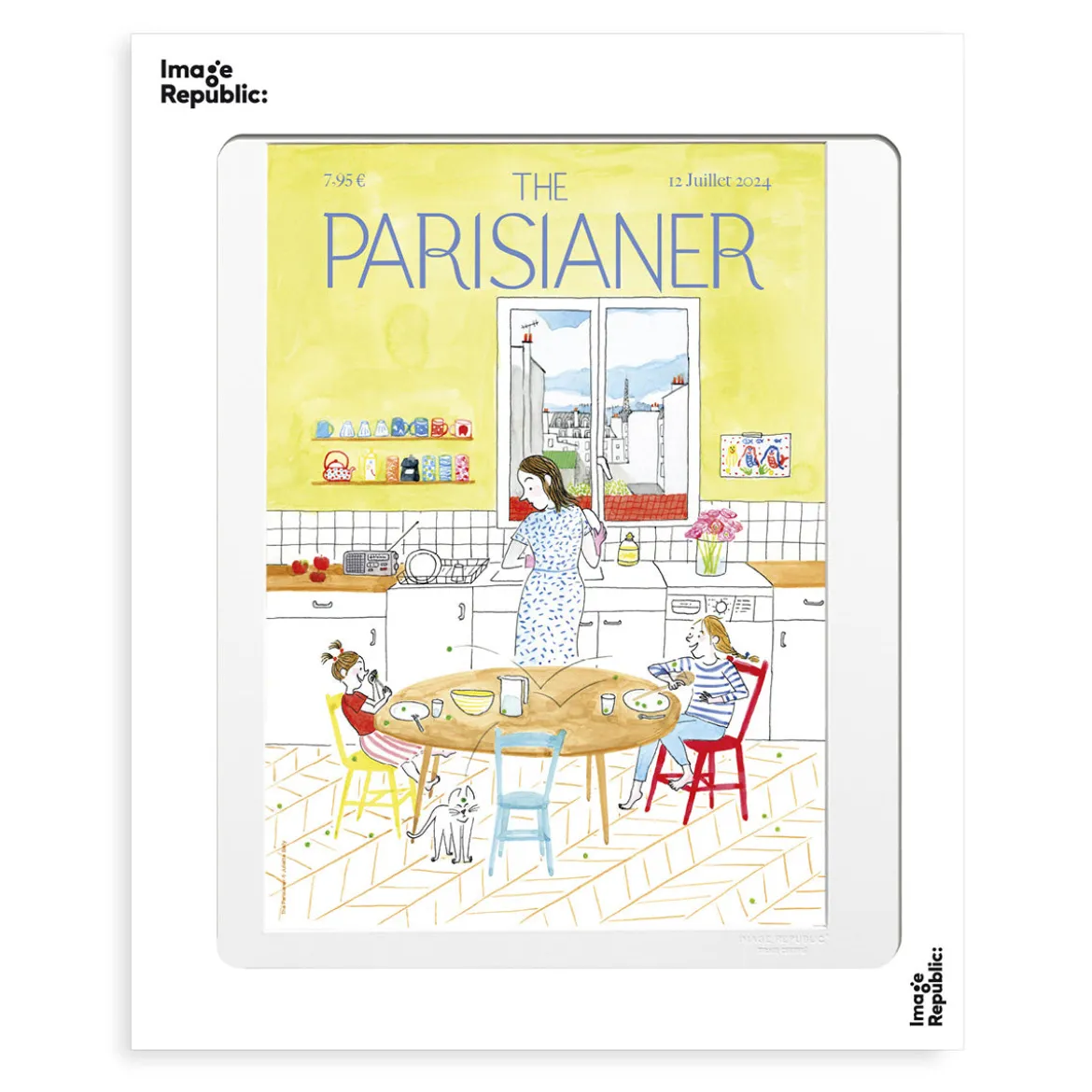 Affiche Tennis de table - The Parisianer N°111 - Baily