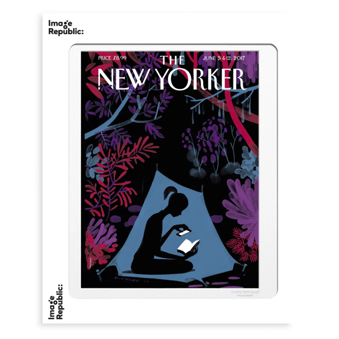 Affiche The Newyorker 203 niemann enchanted forest 5 juin 2017 - 40 x 50 cm