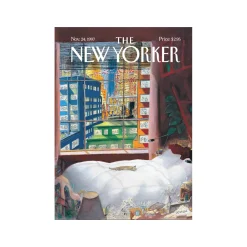 Affiche The Newyorker 226 Sempe Cat Sleeping By The Window - 30 x 40 cm
