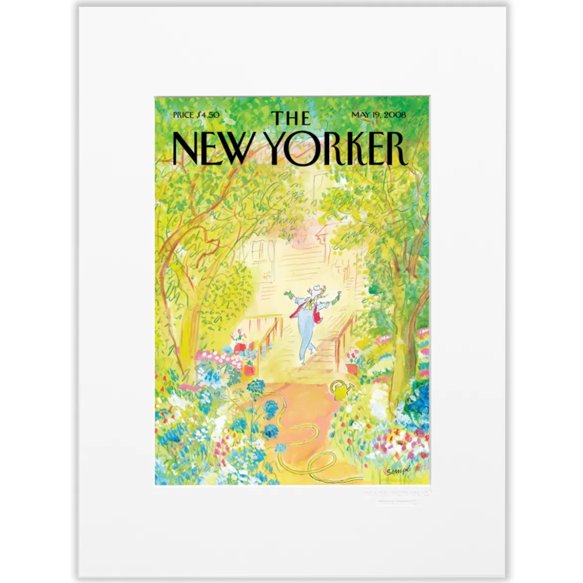 Affiche The Newyorker 227 Sempe Springtime - 30 x 40 cm