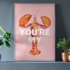 Affiche You're My Lobster - A3