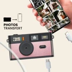 Appareil photo TimeLens® Pop Edition 80's Pink Gold