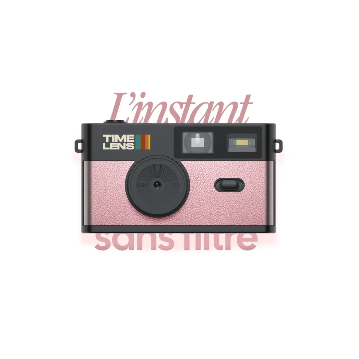 Appareil photo TimeLens® Pop Edition 80's Pink Gold
