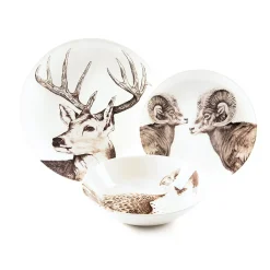 Assiette creuse - Faucon