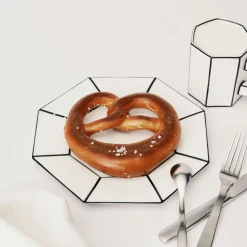Assiette à dessert - Carte Blanche