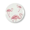 Assiette à dessert Flamants en porcelaine - Ø 21 cm