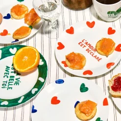 Assiette l'Amour est déclaré