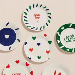 Assiette la Vie Est Belle Avec Toi