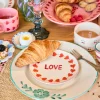 Assiette Love en céramique