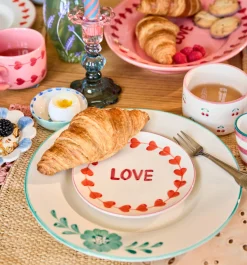 Assiette Love en céramique