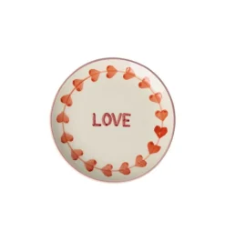Assiette Love en céramique