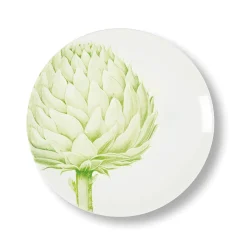 Assiette plate Artichaut en porcelaine - Ø 27 cm