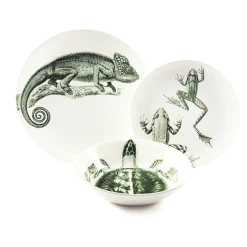 Assiette plate - Cameleon