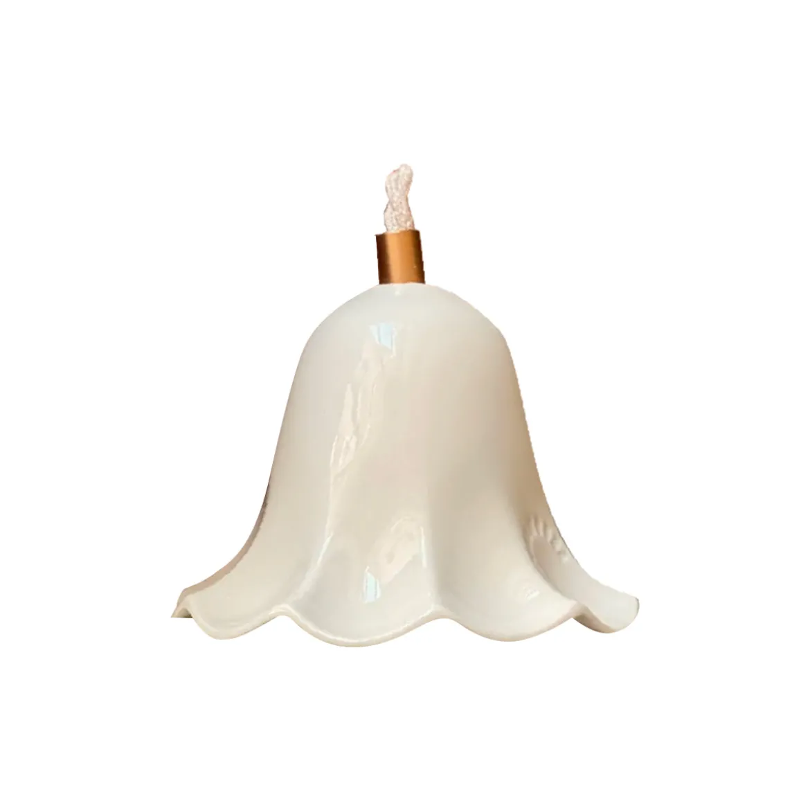 Baladeuse Lili en porcelaine émaillée - Ø 13 cm