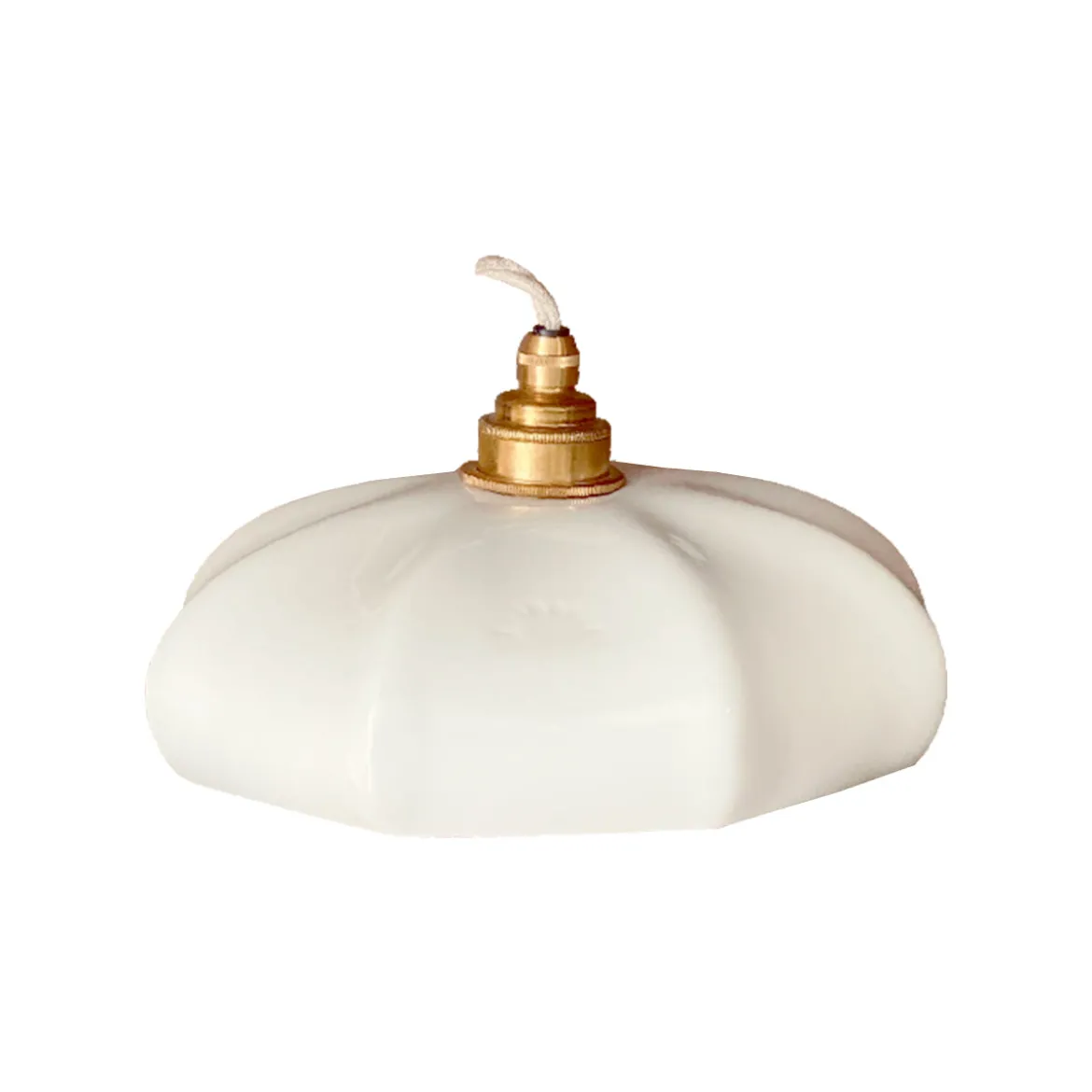 Baladeuse Maria en porcelaine émaillée - Ø 24 cm
