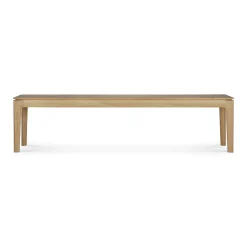 Banc Bok Chêne 186 x 35 x h 46 cm