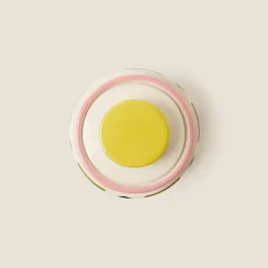 Bocal Carre Ovale à pois Rose - Orla Kiely