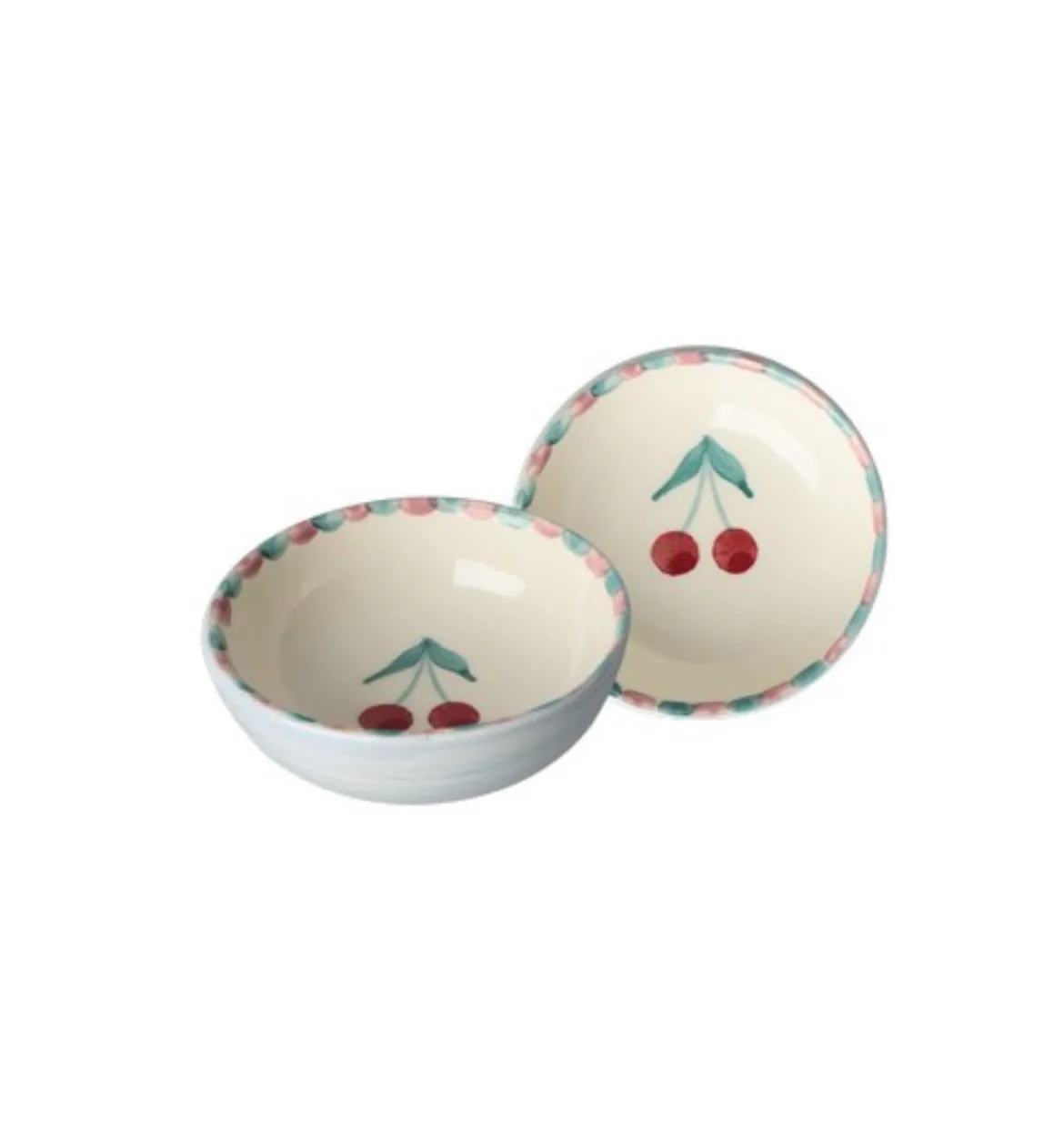 Bol dipping Cherries en céramique