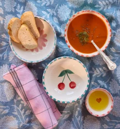 Bol dipping Cherries en céramique