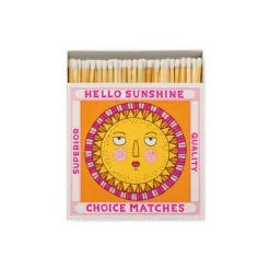 Boîte d'allumettes Hello Sunshine