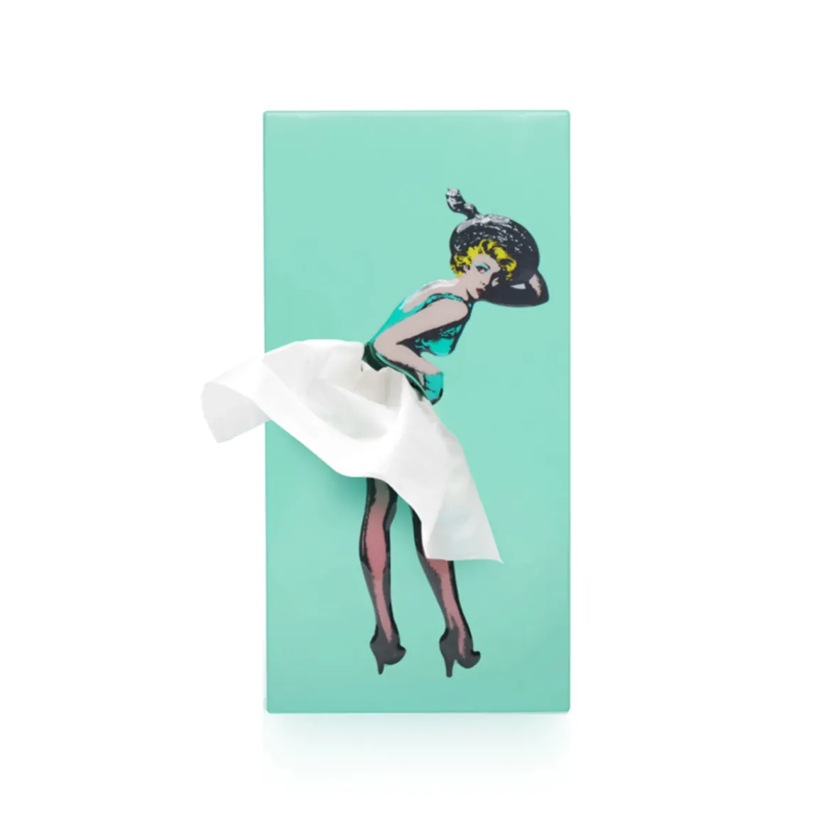 Boîte à mouchoirs - Tissue Up Girl - Mint