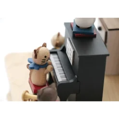 Boîte à musique - Chats jouant du piano n°12