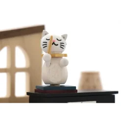 Boîte à musique - Chats jouant du piano n°12
