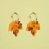 Boucles D'oreilles Feuilles d'érable