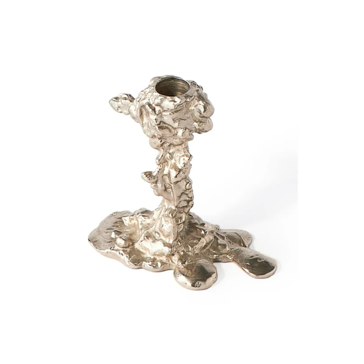 Bougeoir Drip - Argenté