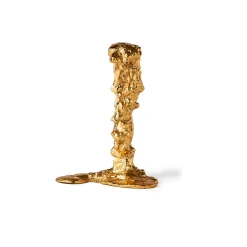 Bougeoir Drip - Doré