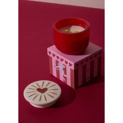 Bougie Charmed Heart Lid - Wild Fig & Rose