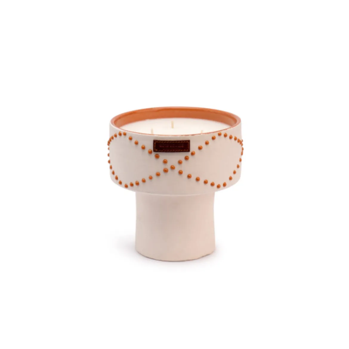 Bougie Coupe Nomad Dattes - Blanc Terra