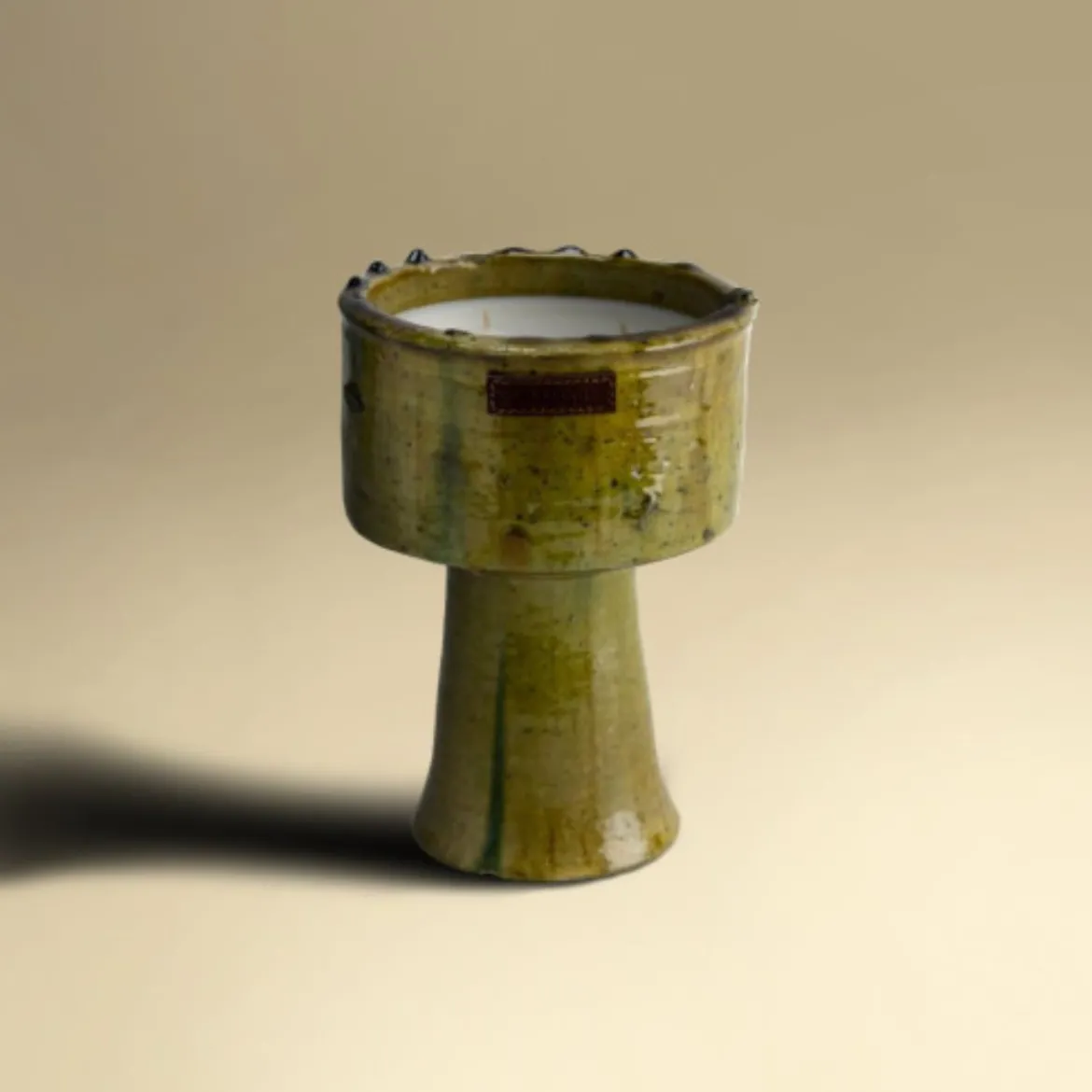 Bougie Coupe Tamegrout - Fleur d'Oranger Jaune