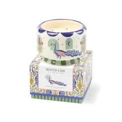 Bougie parfumée A Dopo Peacock - Misted Lime XL