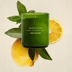 Bougie parfumée - Basilic Citron