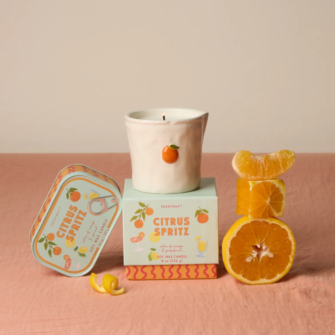 Bougie parfumée Bistro - Orange Citrus Spritz