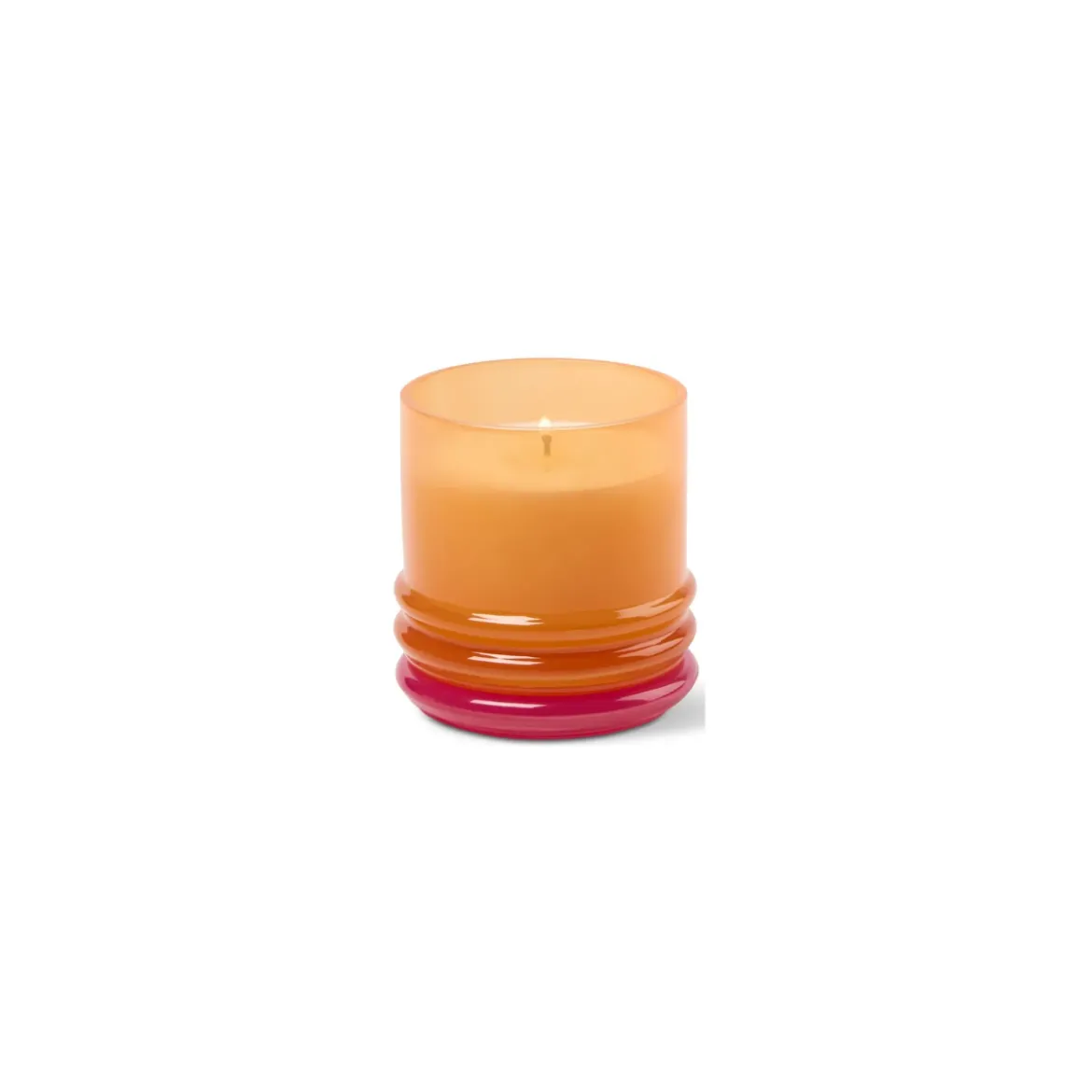 Bougie Stacked Orange and Hot Pink - Infrared Mango