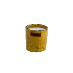 Bougie Tamegroute Fleur d'Oranger - Jaune