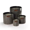 Bougie Zèbre Majorelle - Mandarine