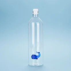 Bouteille Baleine bleue Atlantis en verre borosilicate - 1,2 L