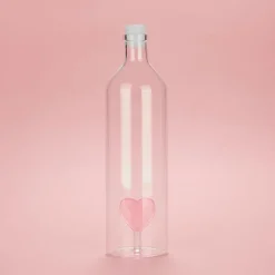 Bouteille Love en verre borosilicate - 1,2 L