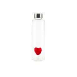 Bouteille Love en verre borosilicate - 0.5 L