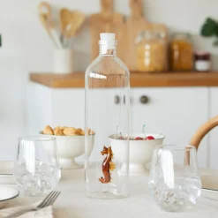 Bouteille Sea Horse Atlantis en verre borosilicate 0.2L
