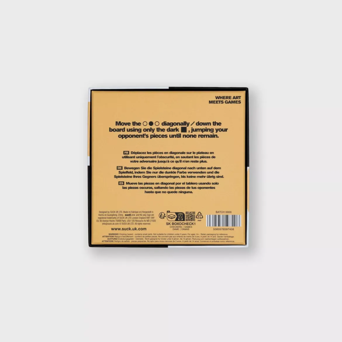 Boxo - Checkers Set