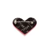 Broche Coeur en cage