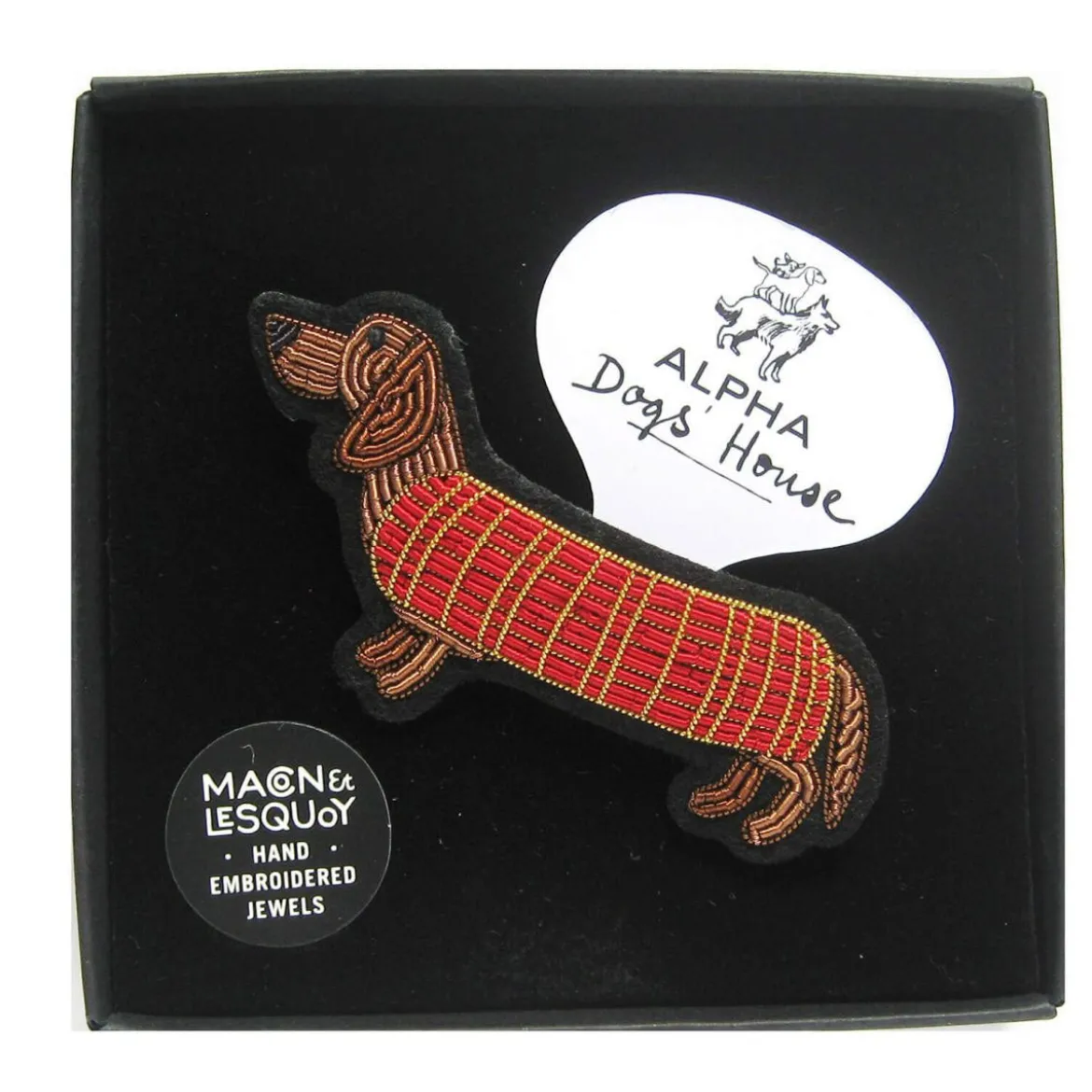 Broche Teckel