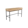 Bureau Whitebird en chêne verni - 2 Tiroirs