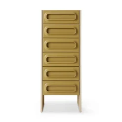 Cabinet Space Drawer - 45 x 40 x 113 cm - Sage & Cream