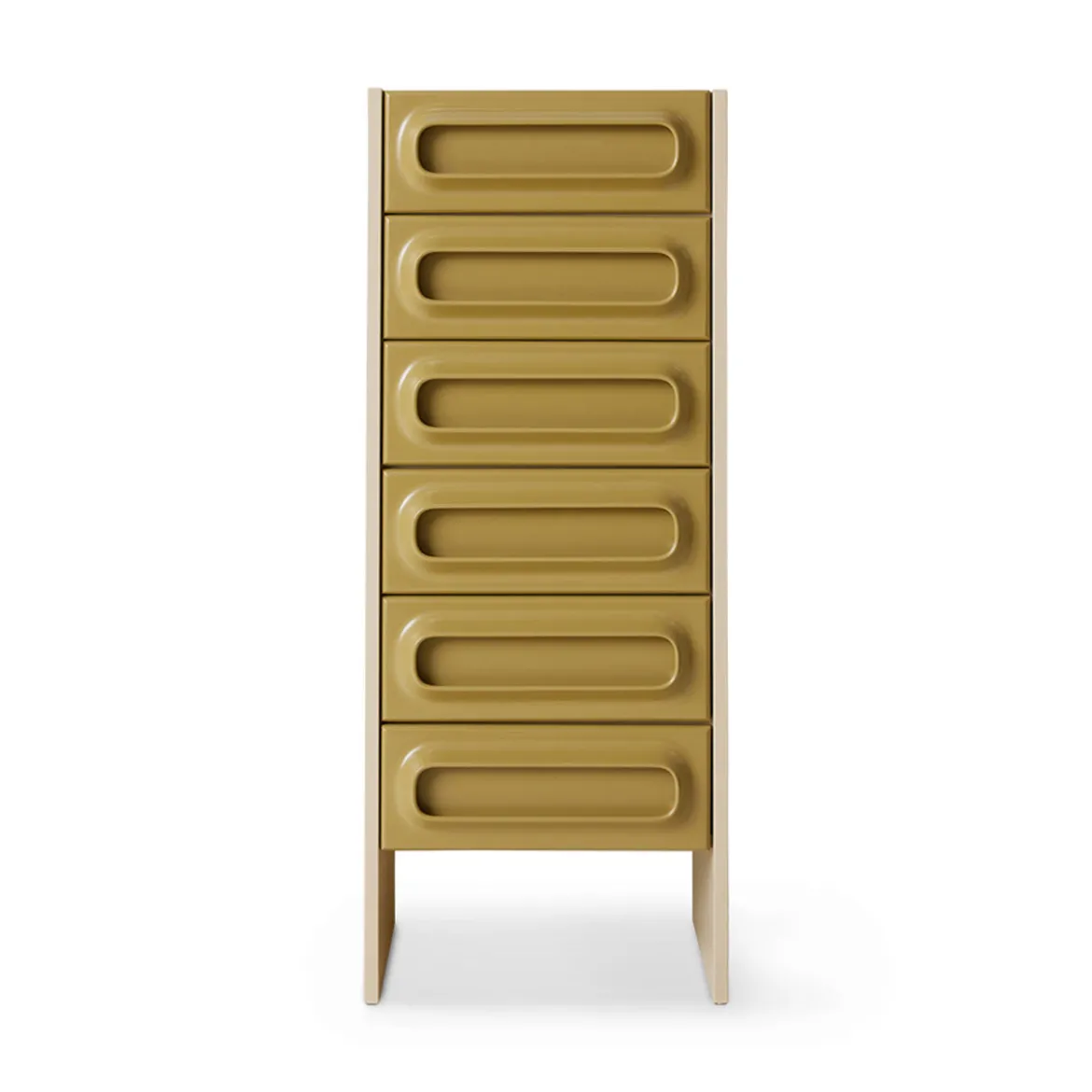 Cabinet Space Drawer - 45 x 40 x 113 cm - Sage & Cream