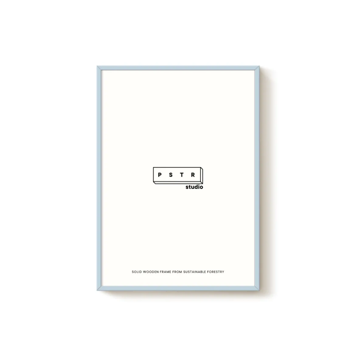 Cadre Bois Chêne - Light Blue